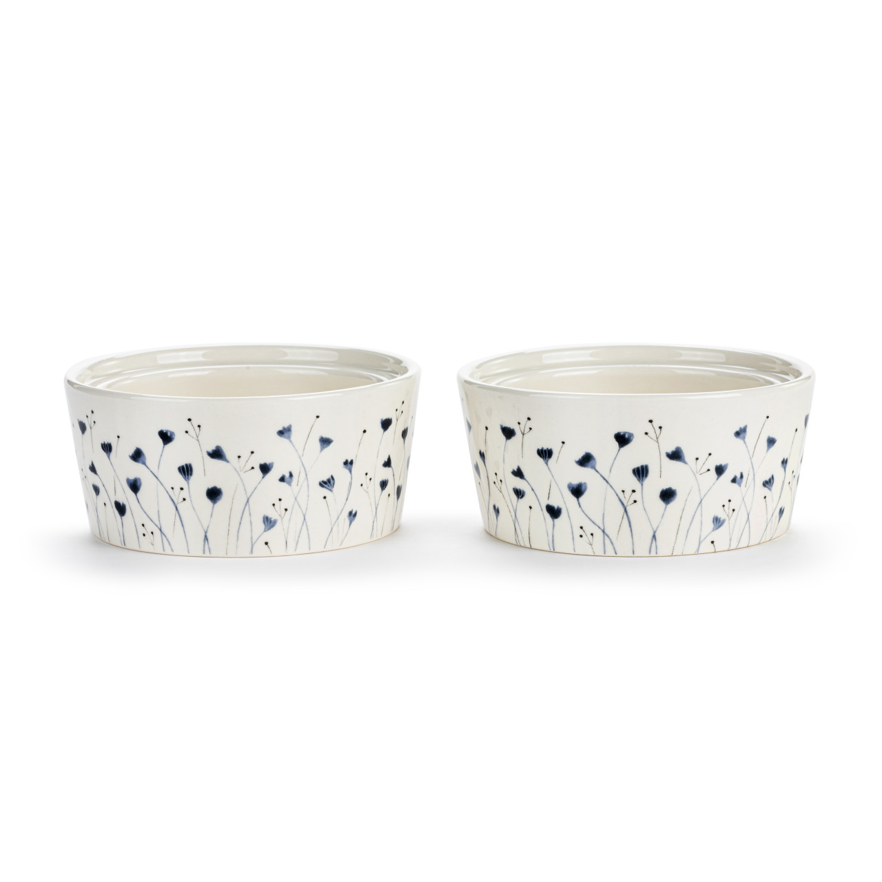 Blue Wildflowers Ramekins - Set of 2 thumbnail