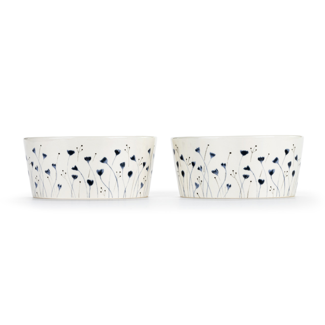 Blue Wildflowers Ramekins - Set of 2 thumbnail