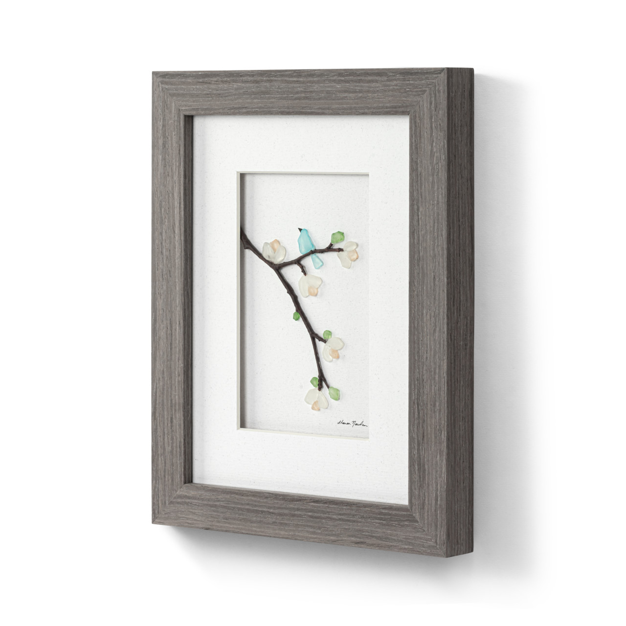 Sharon Nowlan Collection Spring Bluebird Wall Art 8" x 10" thumbnail