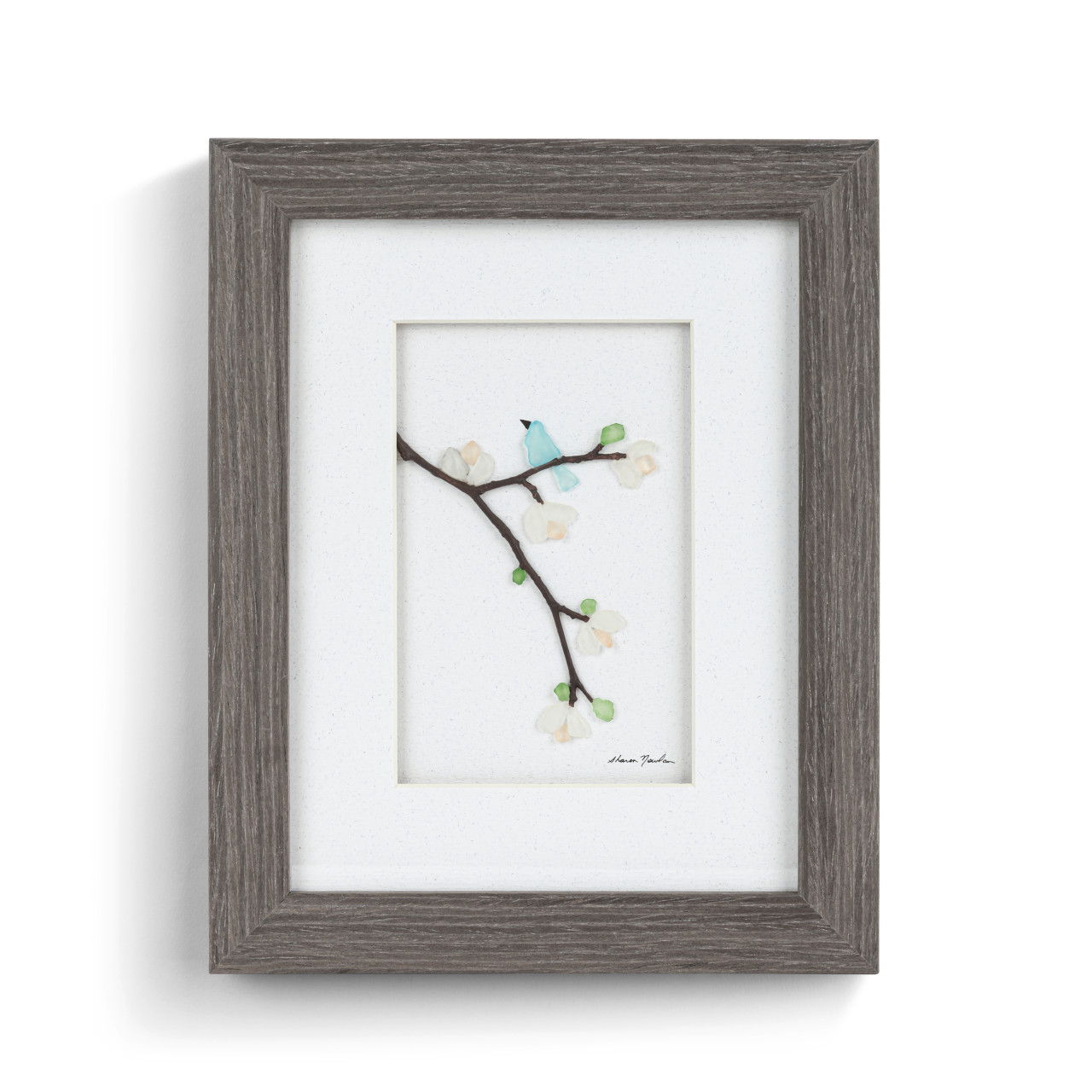 Sharon Nowlan Collection Spring Bluebird Wall Art 8" x 10" thumbnail