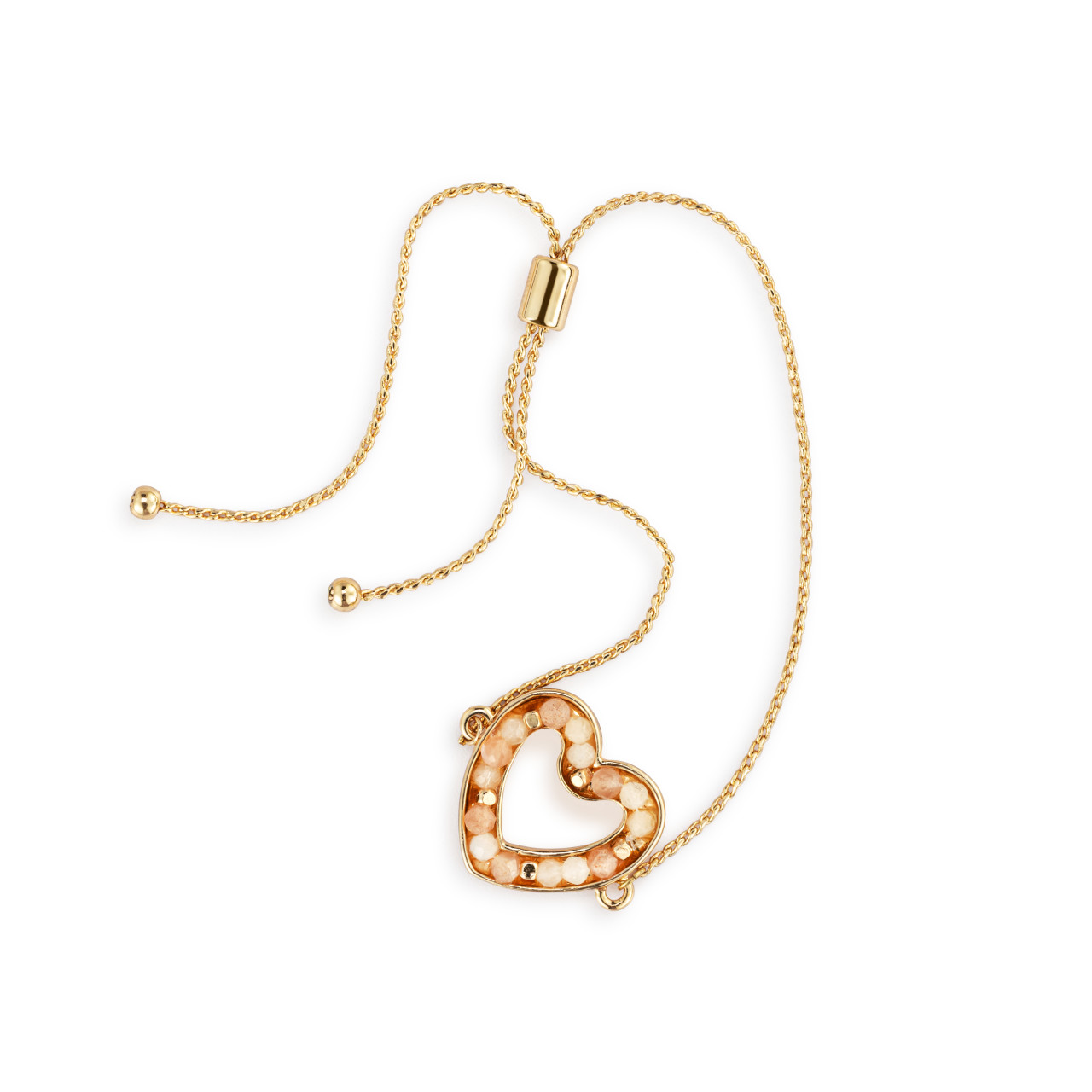 Loving Heart Bracelet - Cream thumbnail