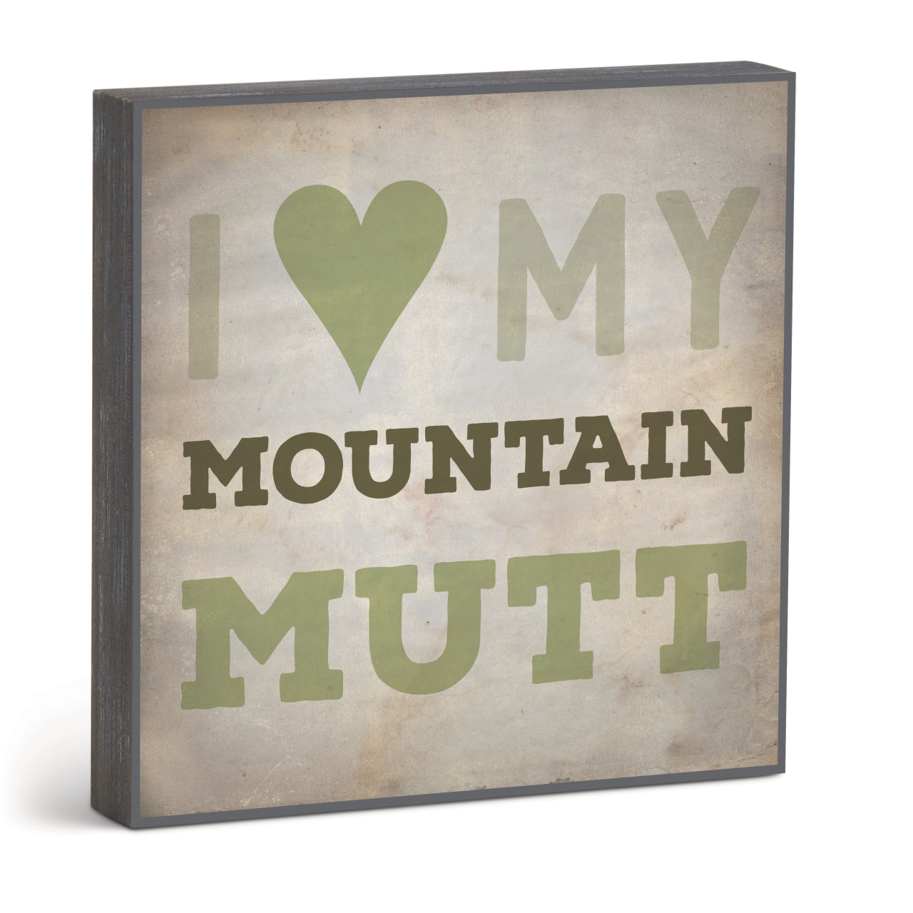 Mountain Mutt Wall Art - 10"sq. thumbnail