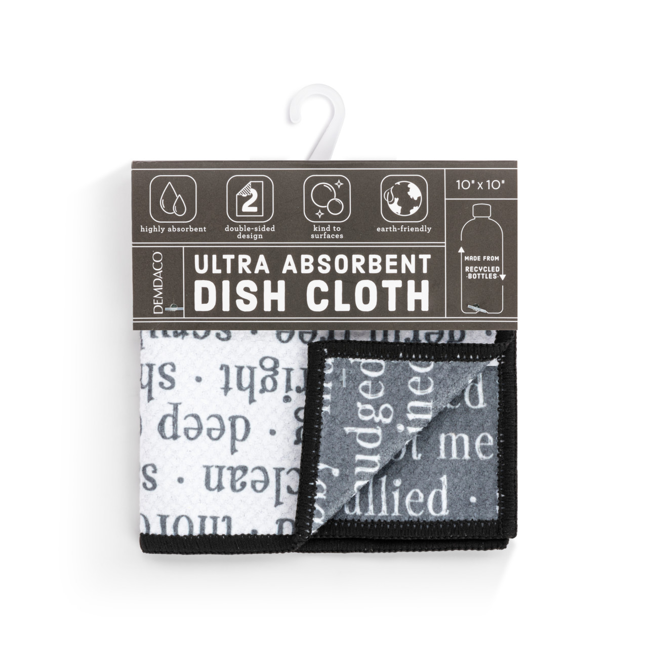 Clean Dirty Absorbent 2-Sided Dishcloth thumbnail