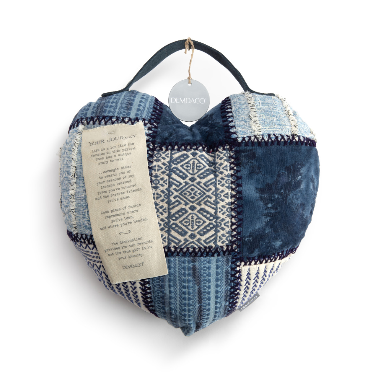 Your Journey Indigo Pillow thumbnail