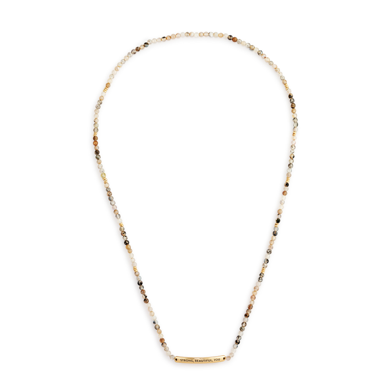 Necklace/Bracelet - Taupe Mix thumbnail