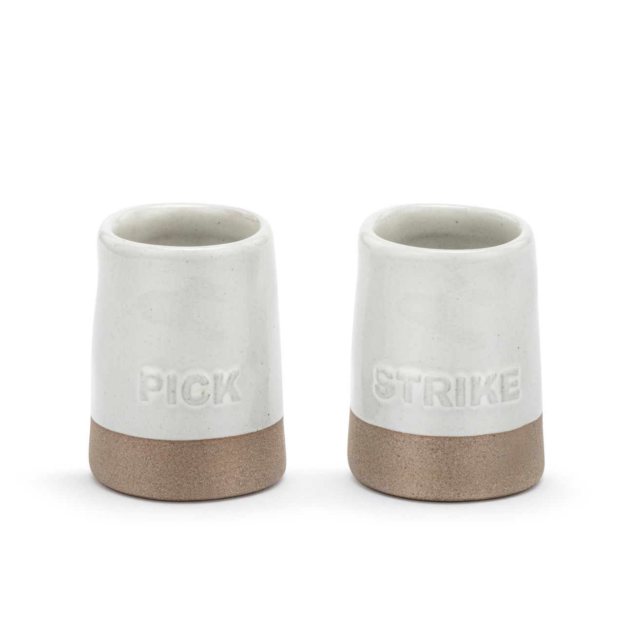 White Take Your Pick Toothpick Holder & Matchstrike Holder thumbnail