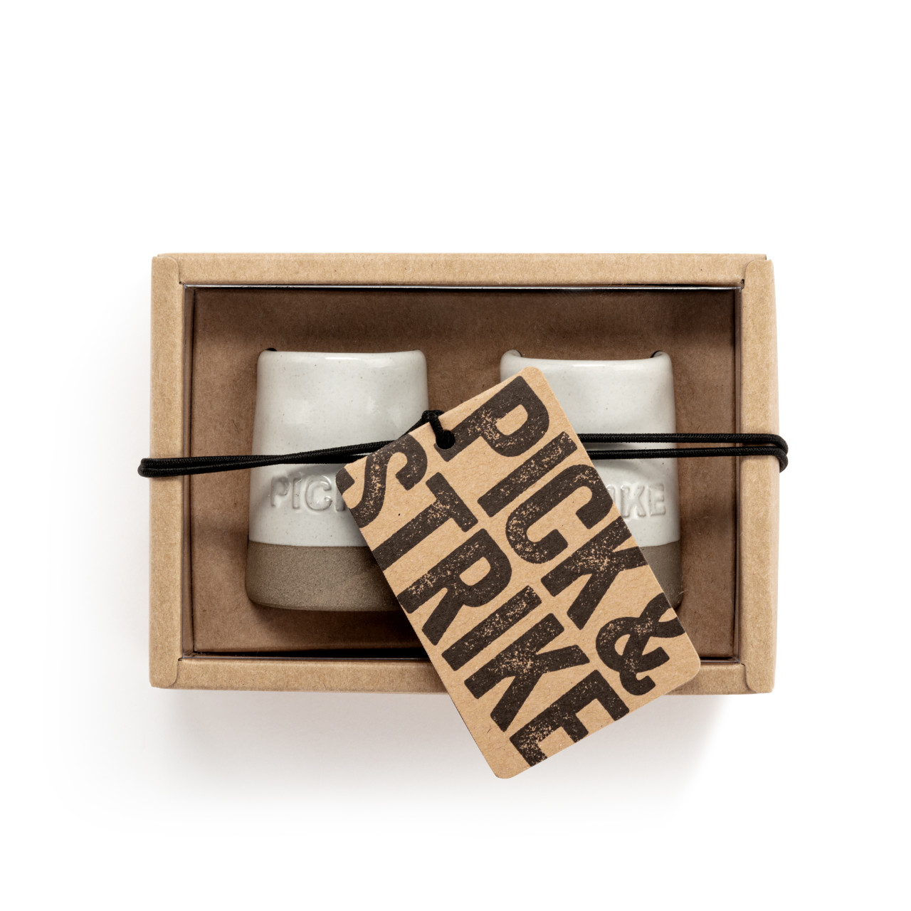 White Take Your Pick Toothpick Holder & Matchstrike Holder thumbnail