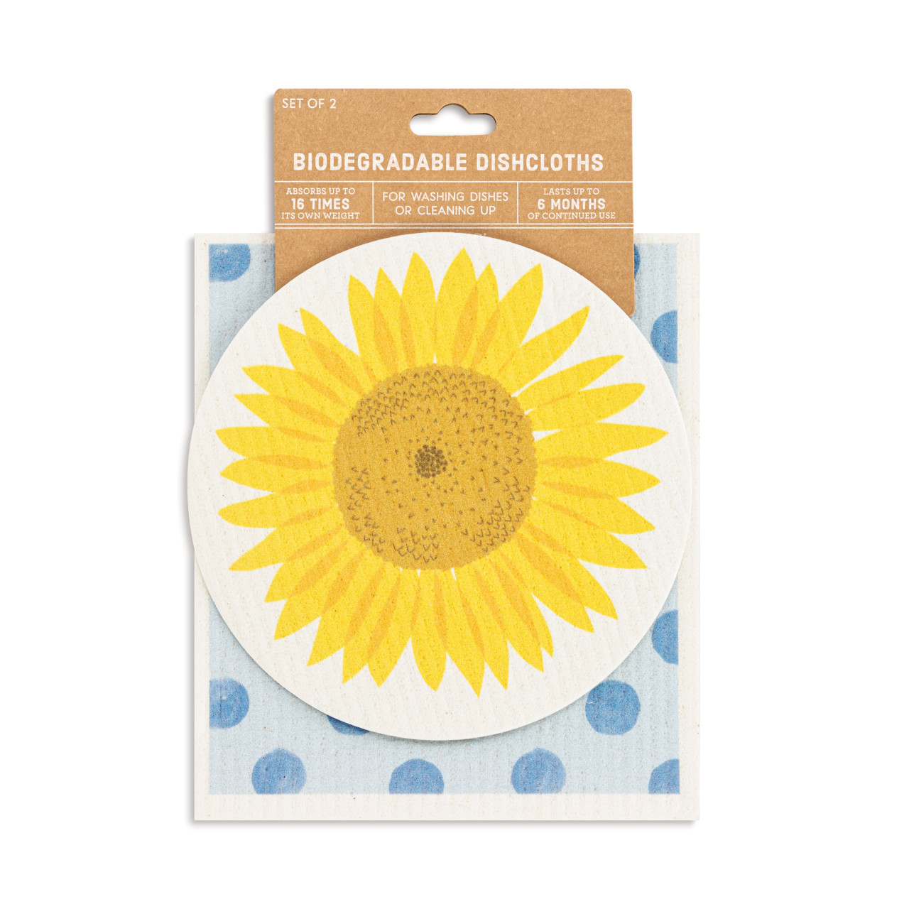 Sunflower BioDishCloths Clean House thumbnail