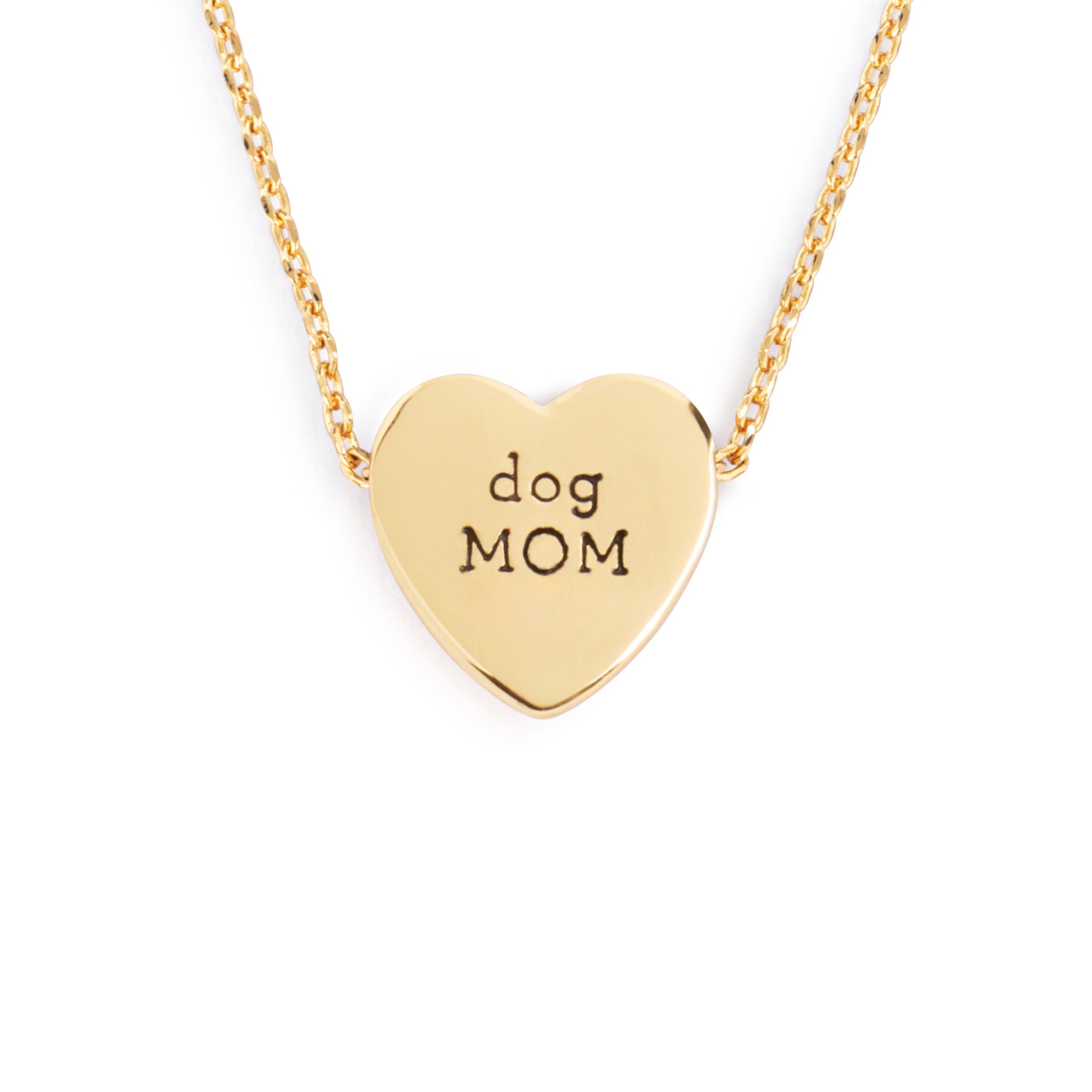 Art Heart Necklace - Dog Mom thumbnail