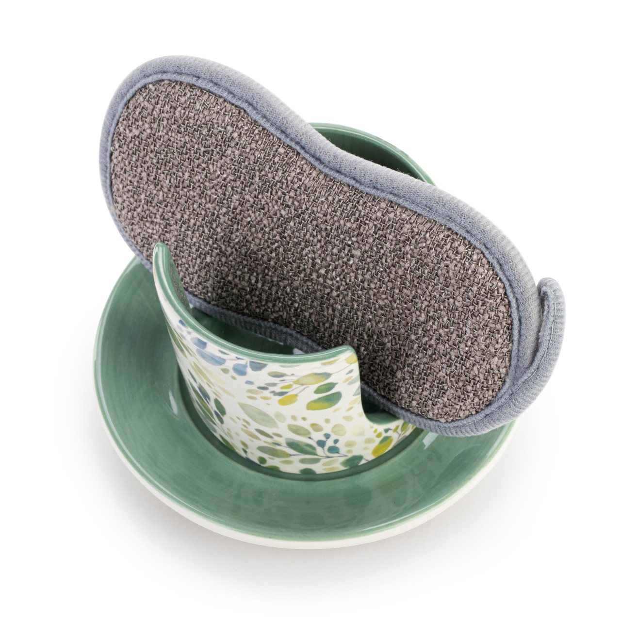 Spring Leaves Soap Dish with Sponge thumbnail