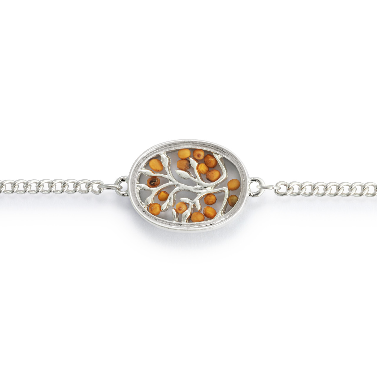Mustard Seed Bracelet - Silver thumbnail