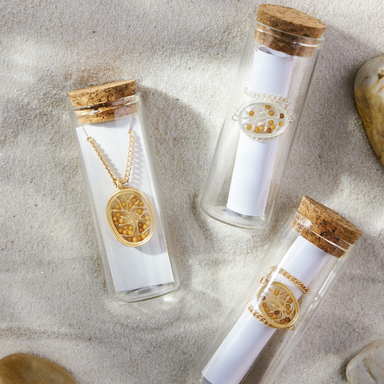 Mustard Seed Bracelet - Silver thumbnail