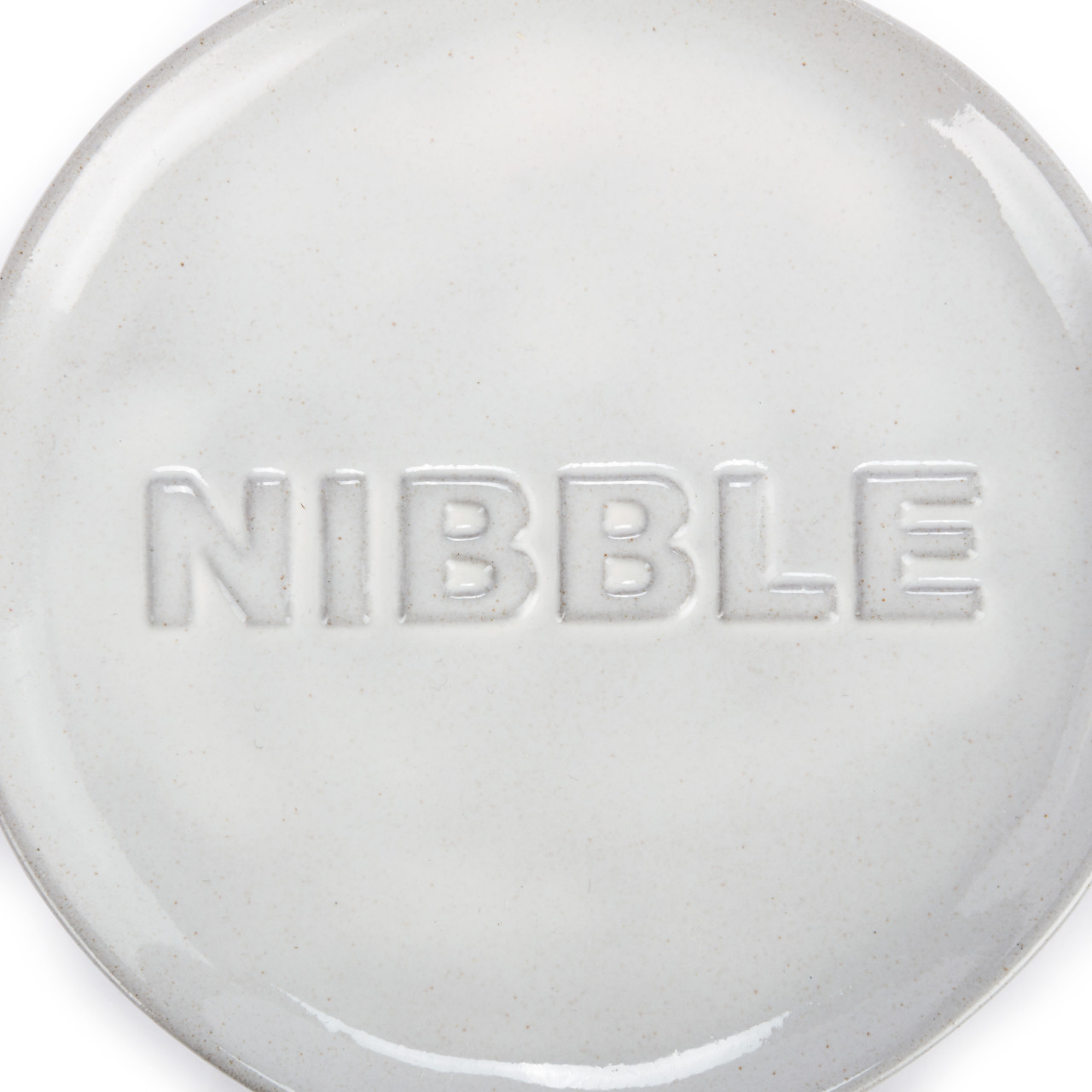 White Nibble Appetizer Plates - Set of 4 thumbnail
