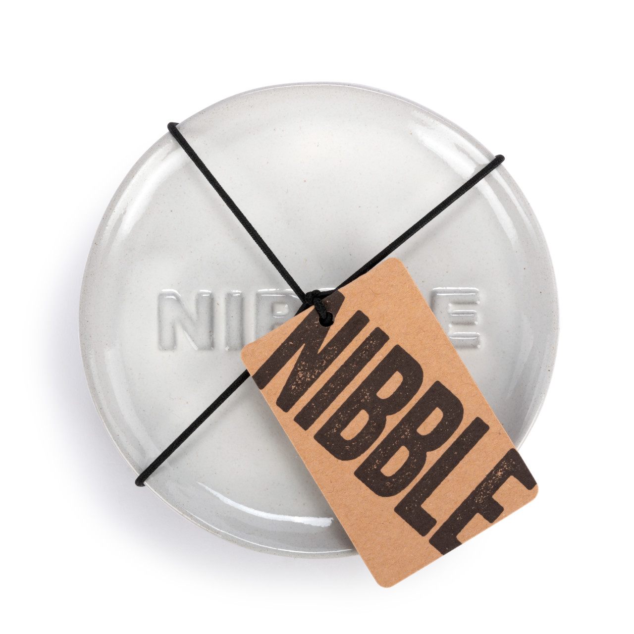 White Nibble Appetizer Plates - Set of 4 thumbnail