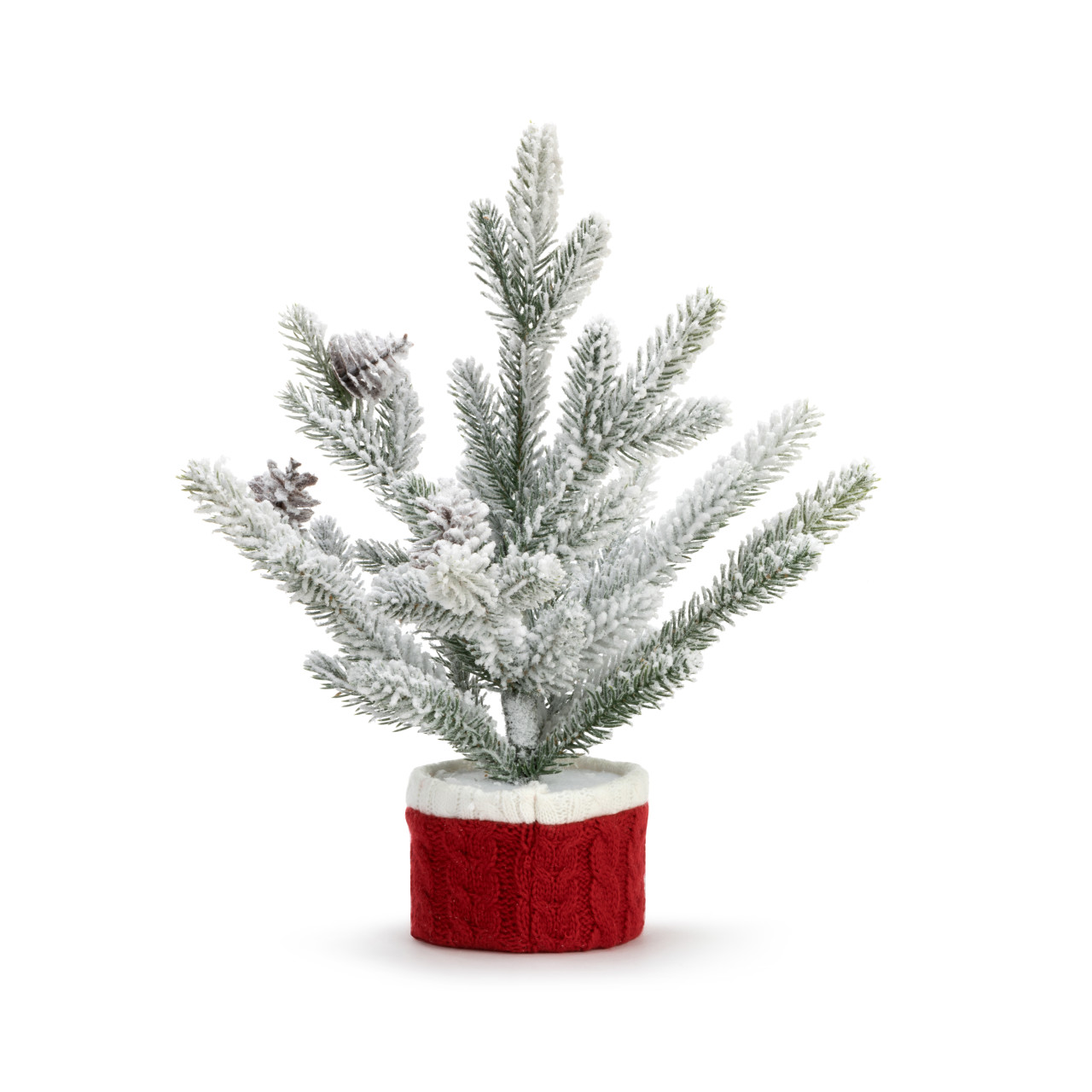 Warm Wishes Tree in Knit Basket thumbnail