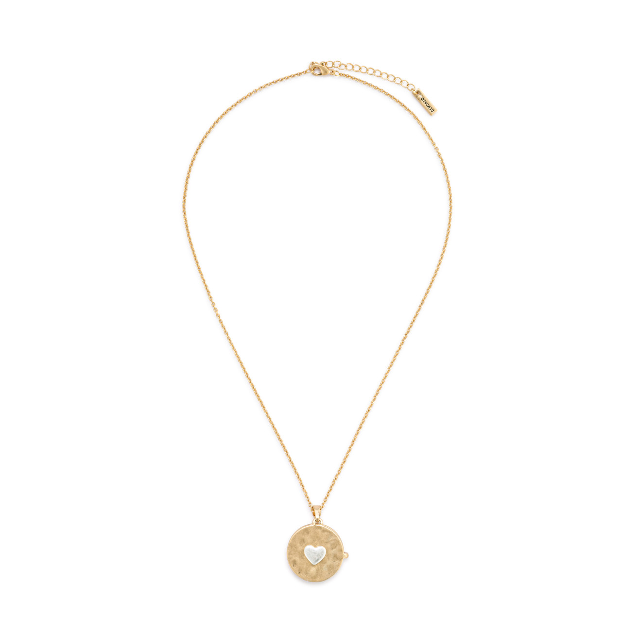 Love you Locket Necklace - Gold thumbnail