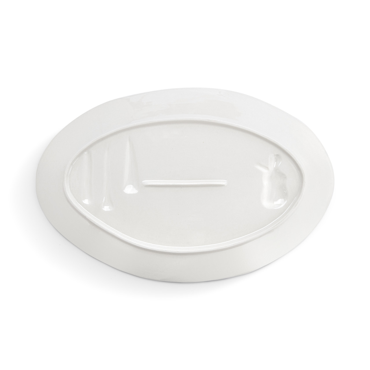 Evening Snowman Serving Platter thumbnail