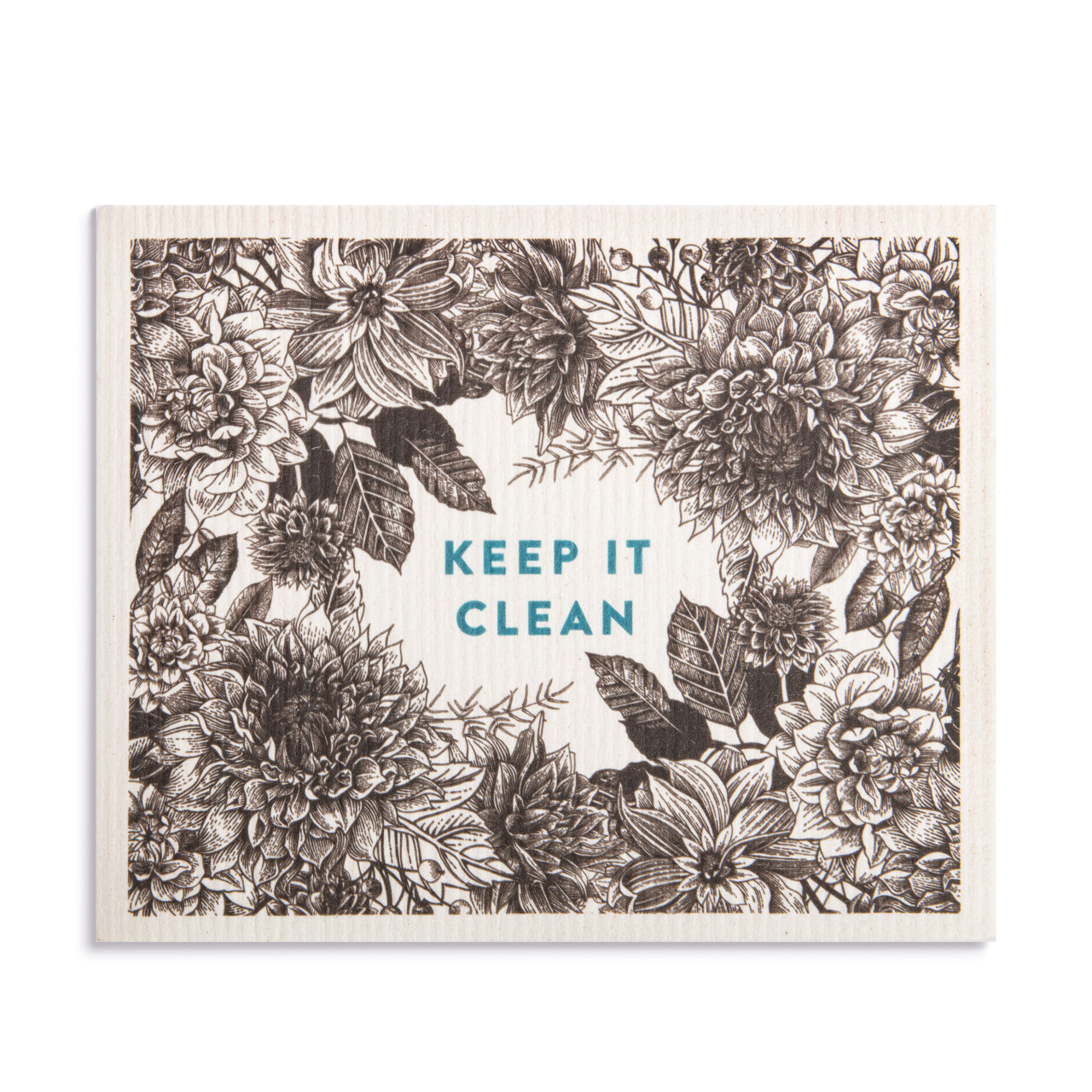 Floral Extra Large Biodegradable Dish Cloth thumbnail
