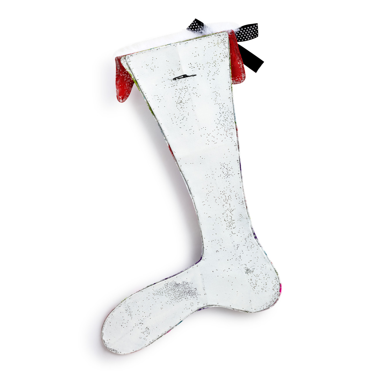 Screenings Multicolored Chrismtas Stocking Door Hanger 30" x 21" thumbnail
