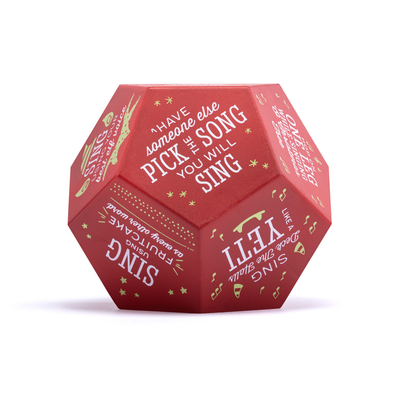 Christmas Karaoke 12-Sided Foam Dice thumbnail