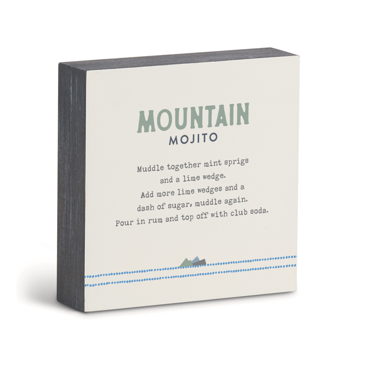 Recipes Mountain Mojito Wall Art-6" sq. thumbnail