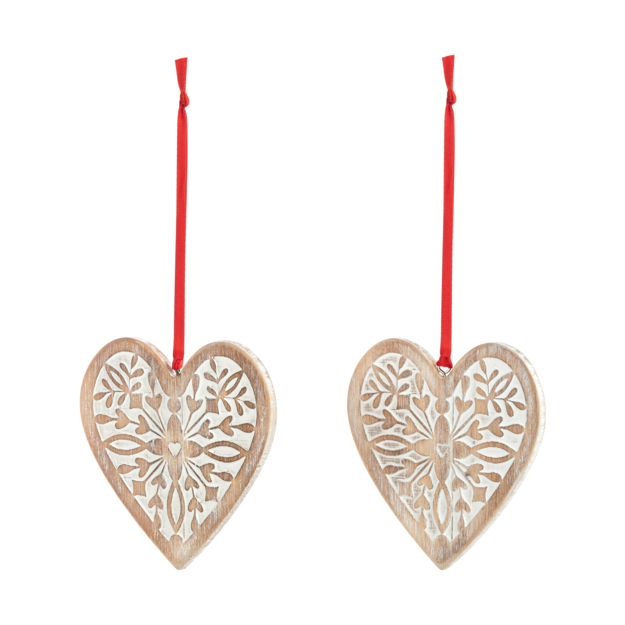 Here Comes Santa Claus One to Keep One to Share Ornament Set thumbnail