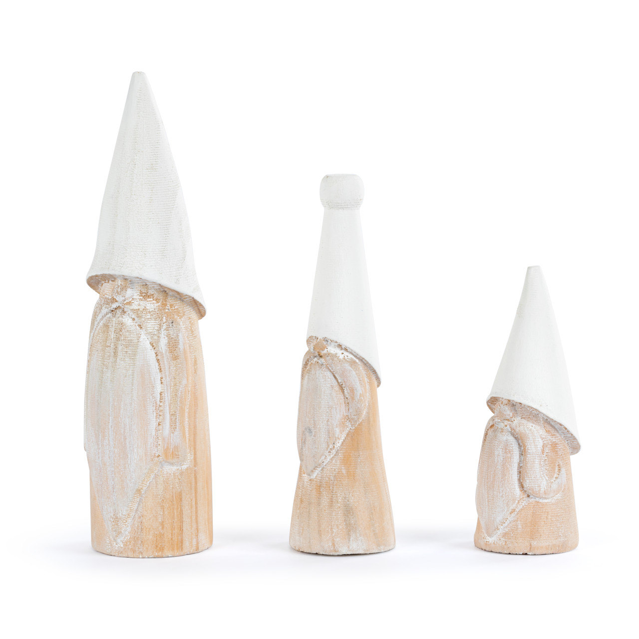 Wood Decorative Gnomes - 3 Assorted thumbnail