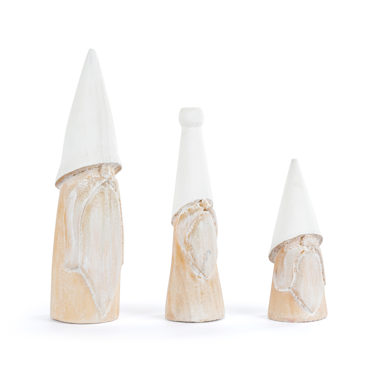 Wood Decorative Gnomes - 3 Assorted thumbnail