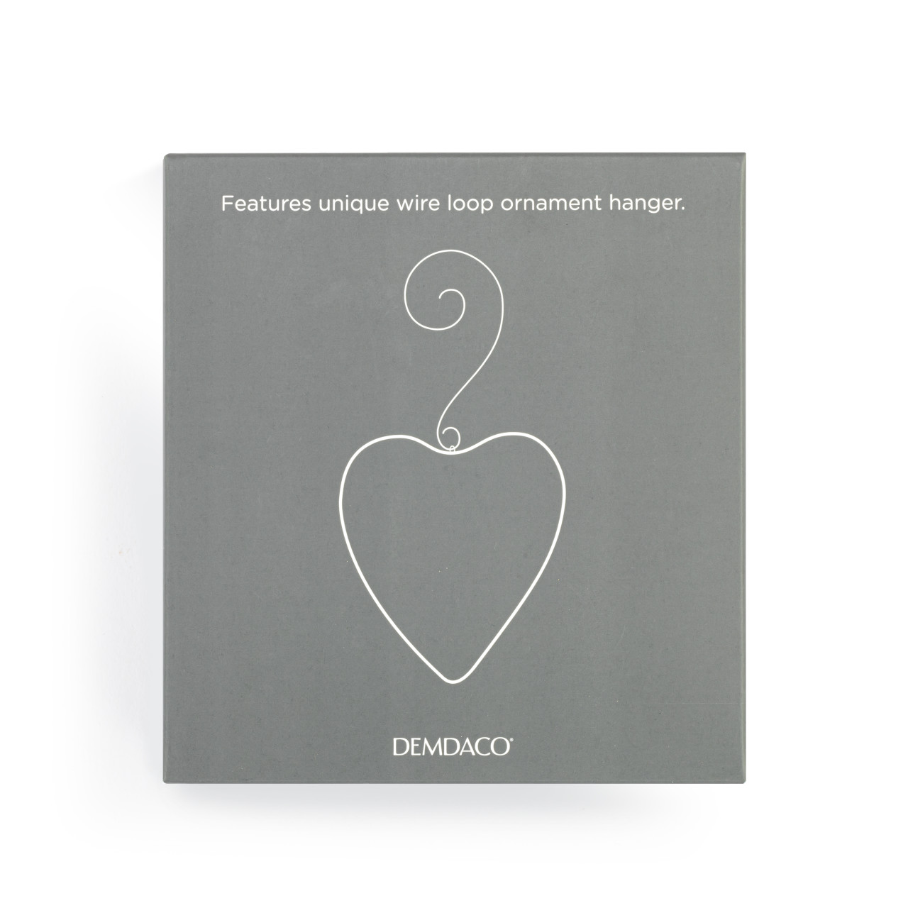 Decorative Heart Glass Ornament thumbnail