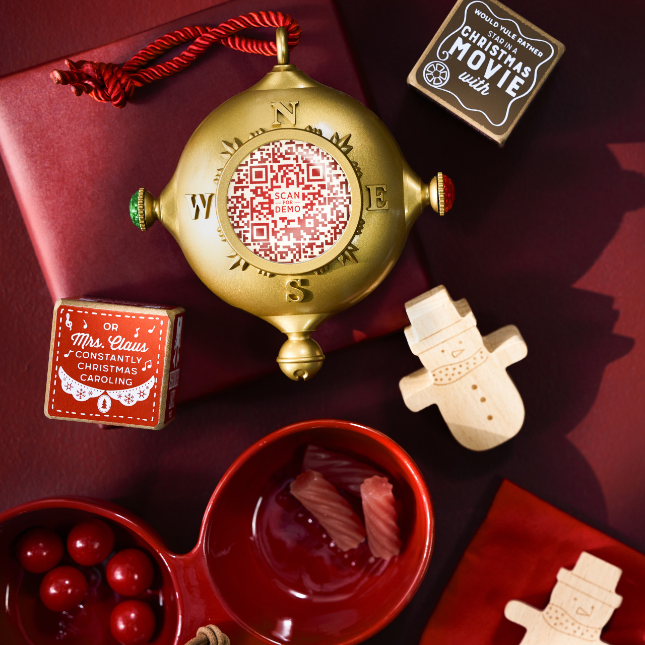 Santa's Kindness Interactive Ornament and Journal Set thumbnail