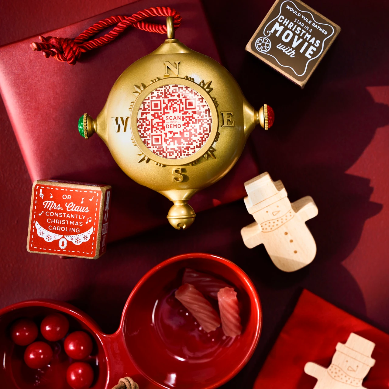 Santa's Kindness Interactive Ornament and Journal Set thumbnail