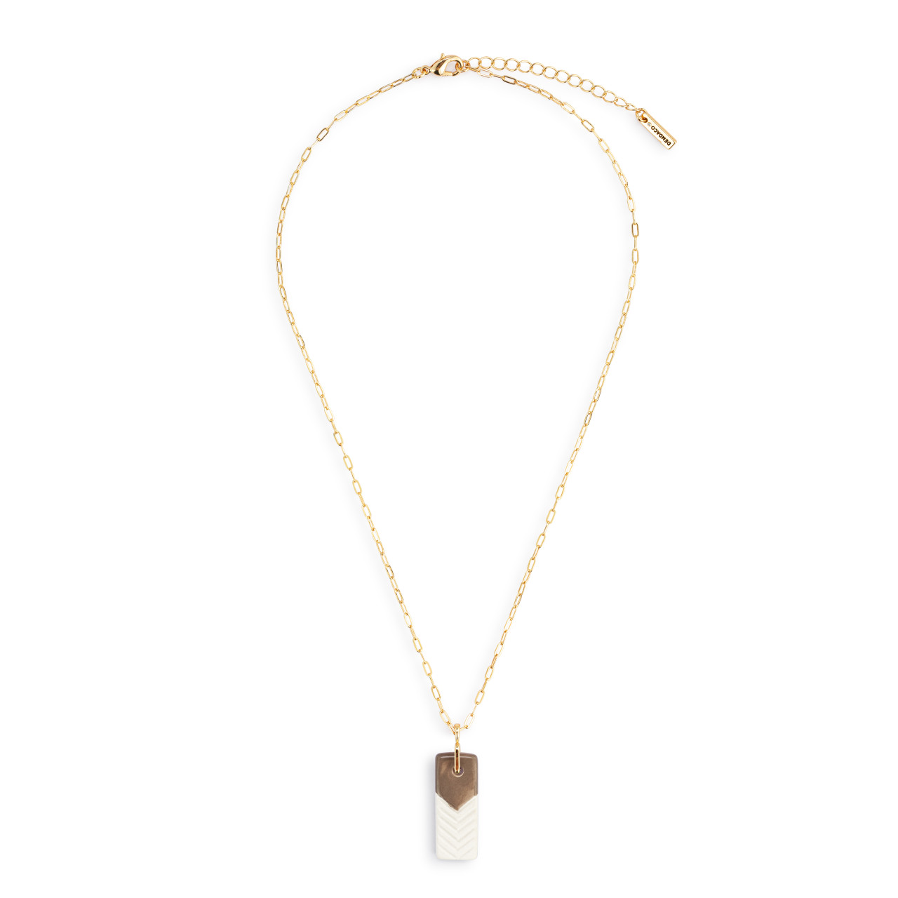 Diffuser Necklace - Taupe thumbnail