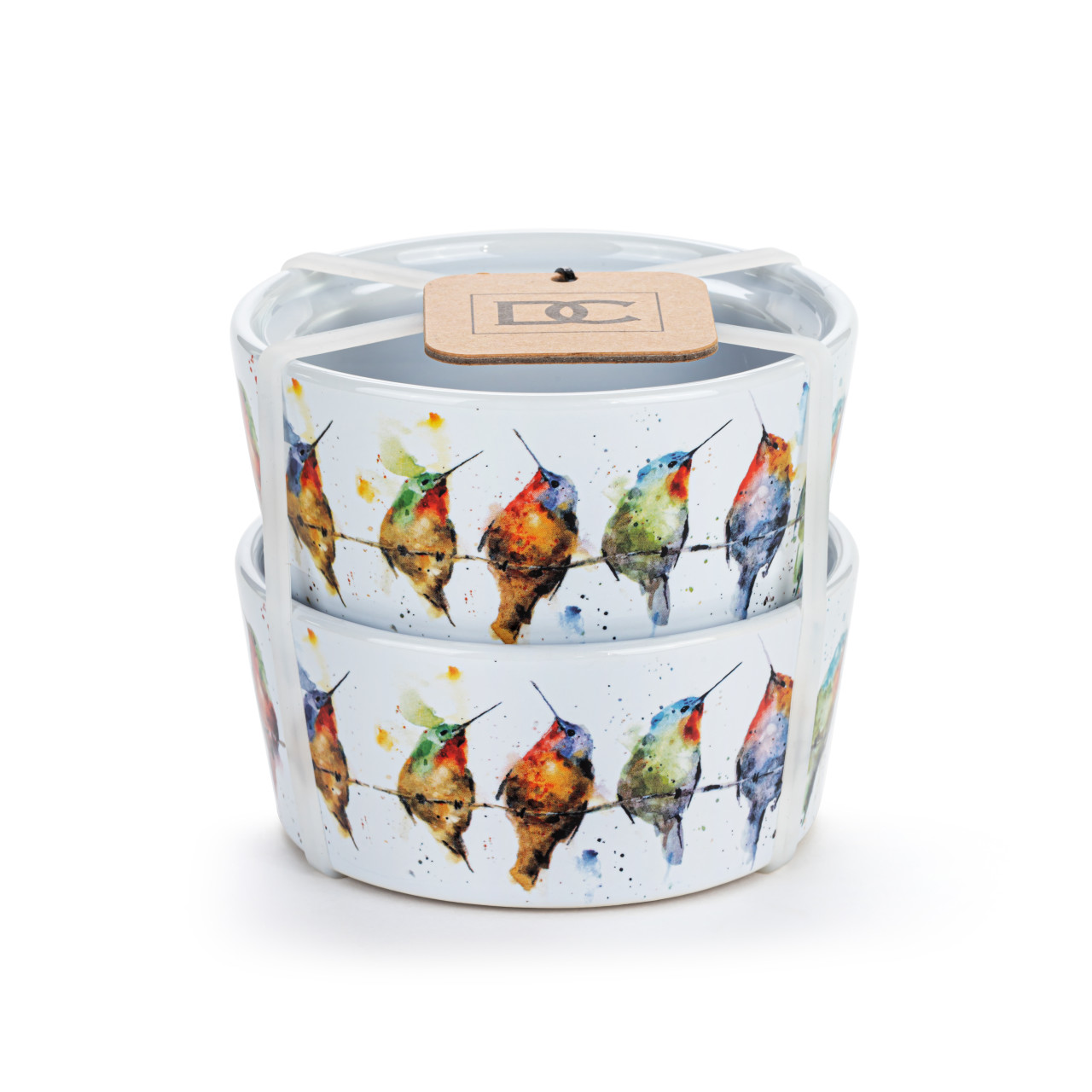 Hummers on a Wire Ramekins - Set of 2 thumbnail