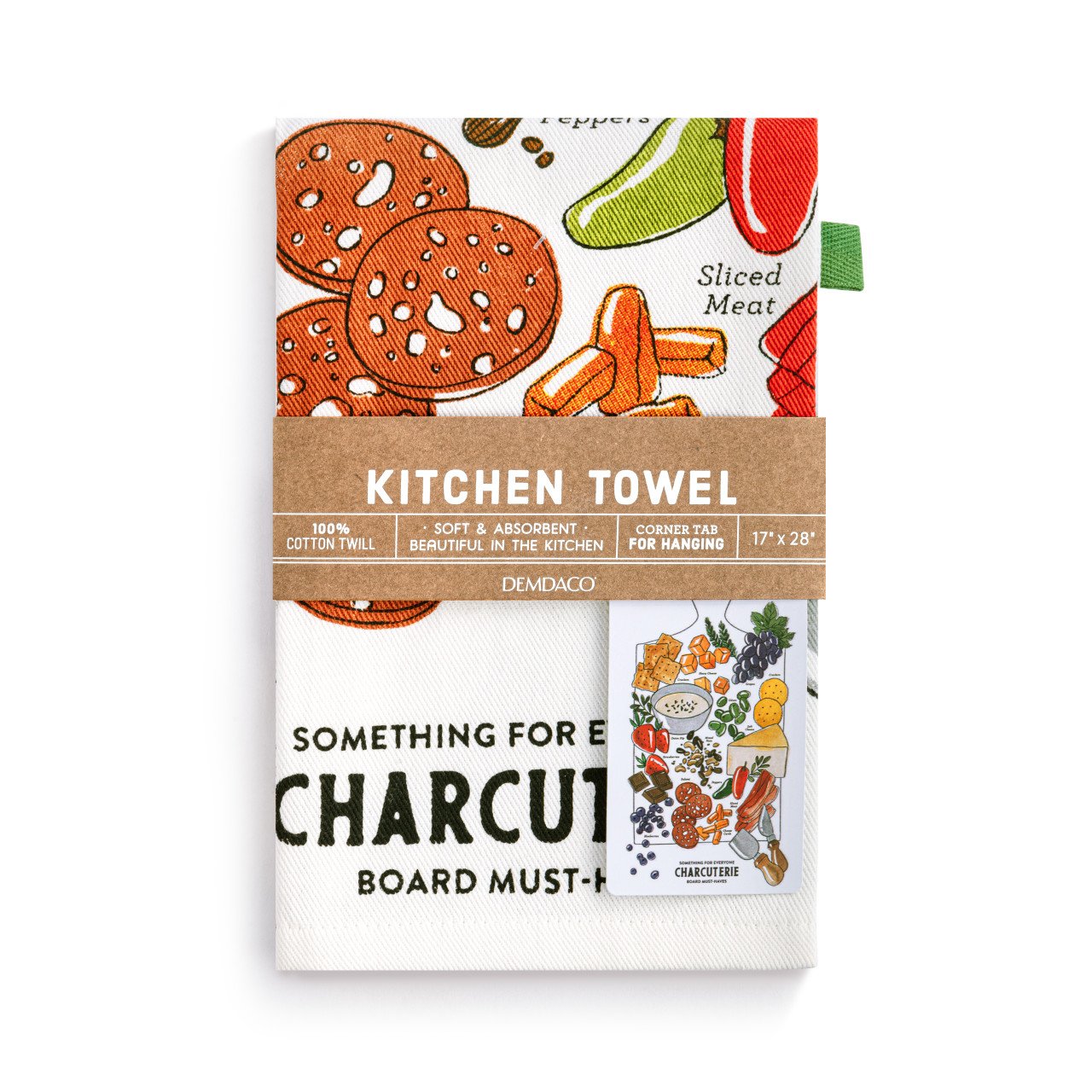 Charcuterie Board Cotton Twill Kitchen Towel thumbnail