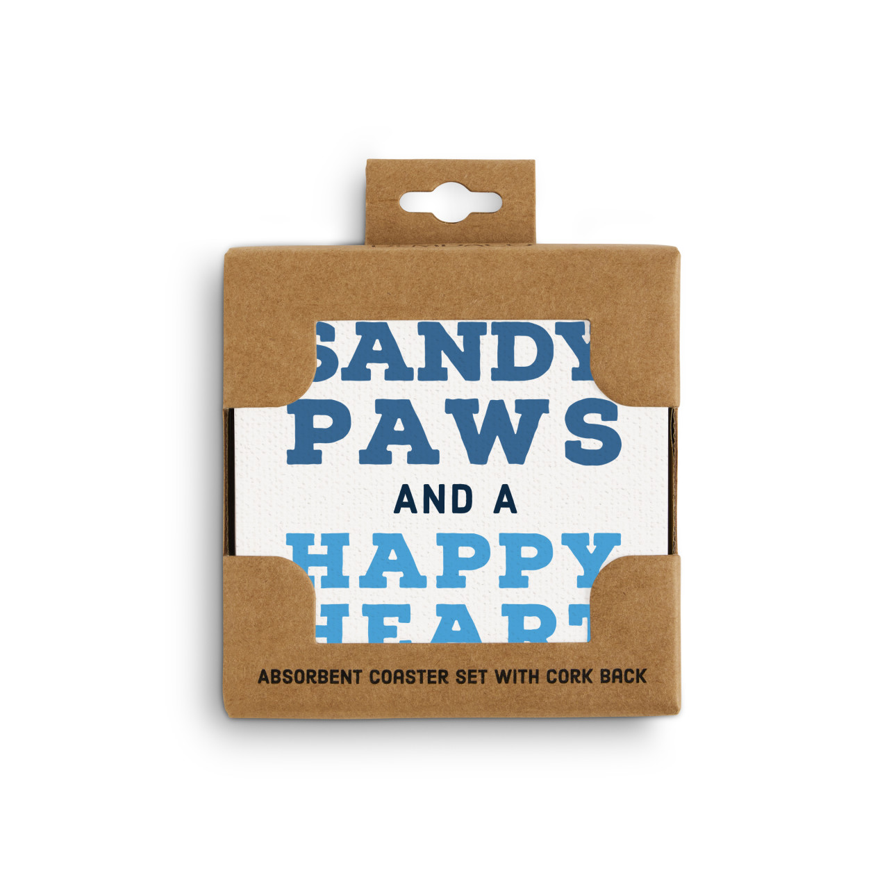 Sandy Paws Coasters - Set of 4 thumbnail