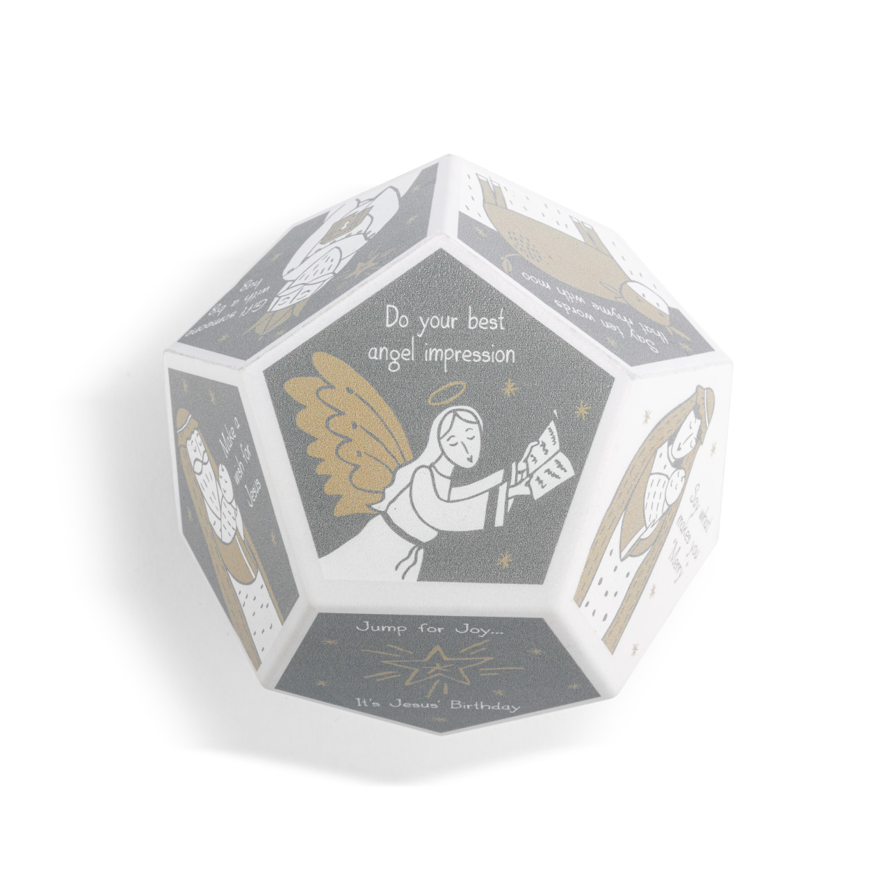 Happy Birthday Jesus 12-Sided Foam Dice thumbnail