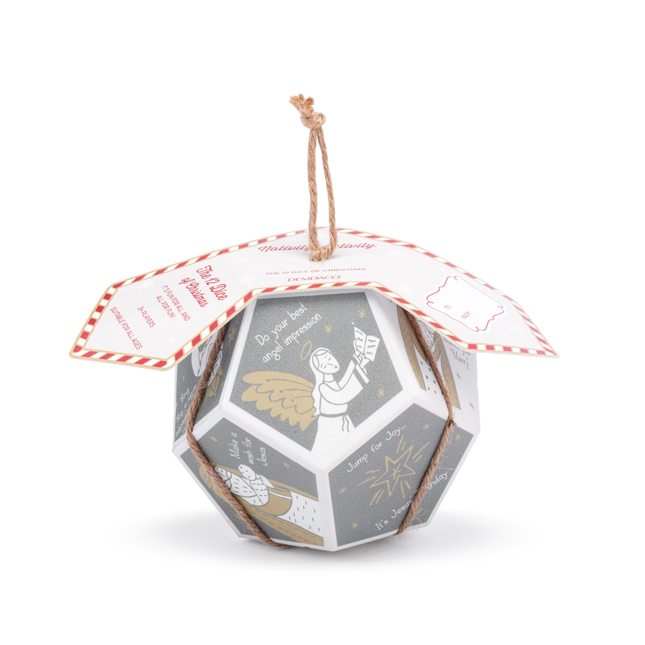 Happy Birthday Jesus 12-Sided Foam Dice thumbnail