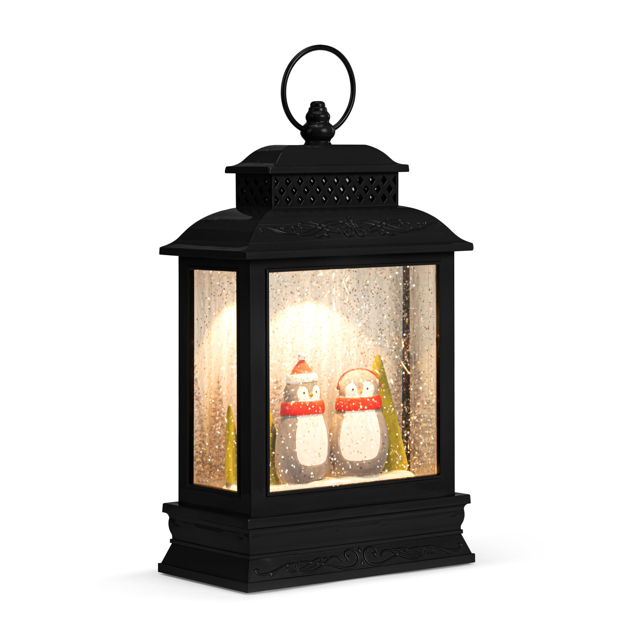 Lit Musical Penguin Pair Lantern thumbnail