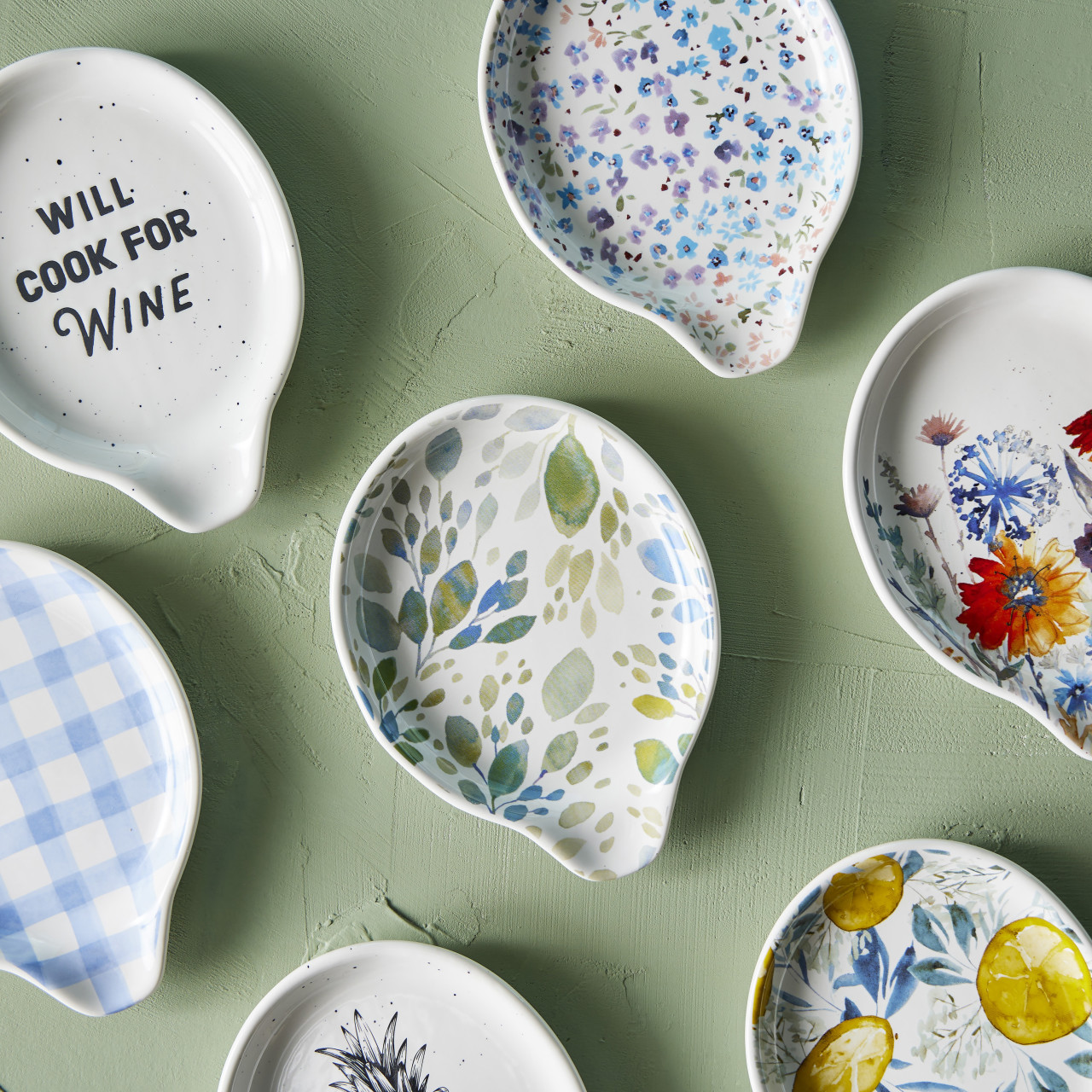 Spring Leaves Spoon Rest thumbnail