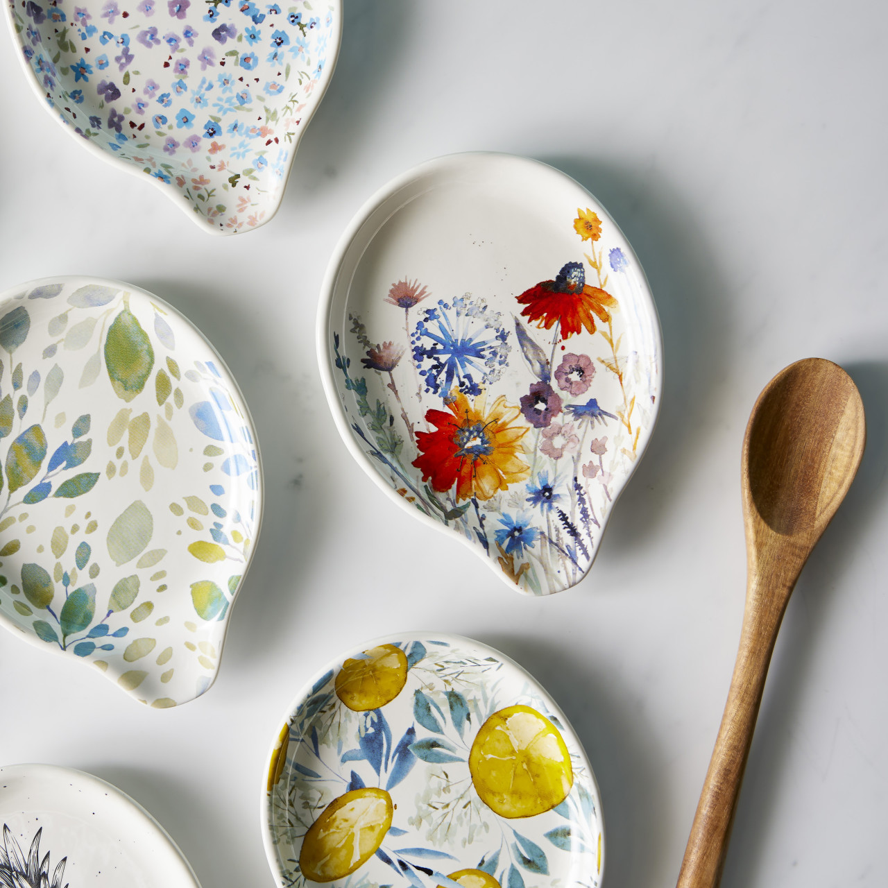 Spring Leaves Spoon Rest thumbnail