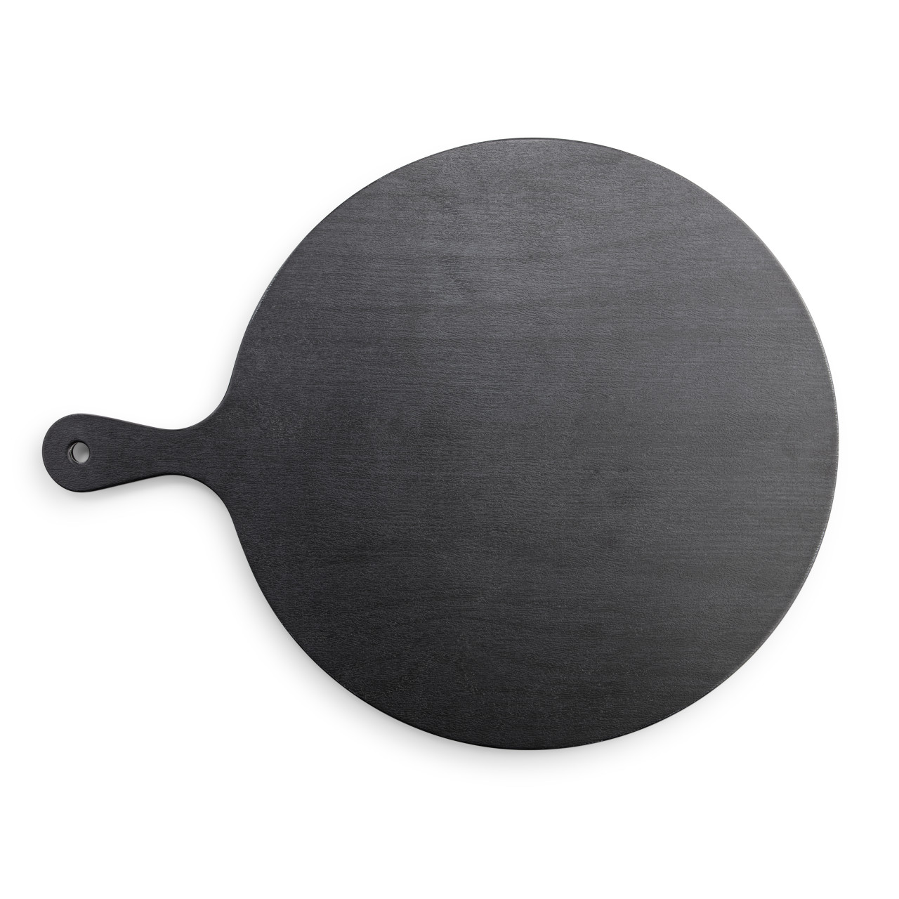 Round Melamine Black Wood Board thumbnail