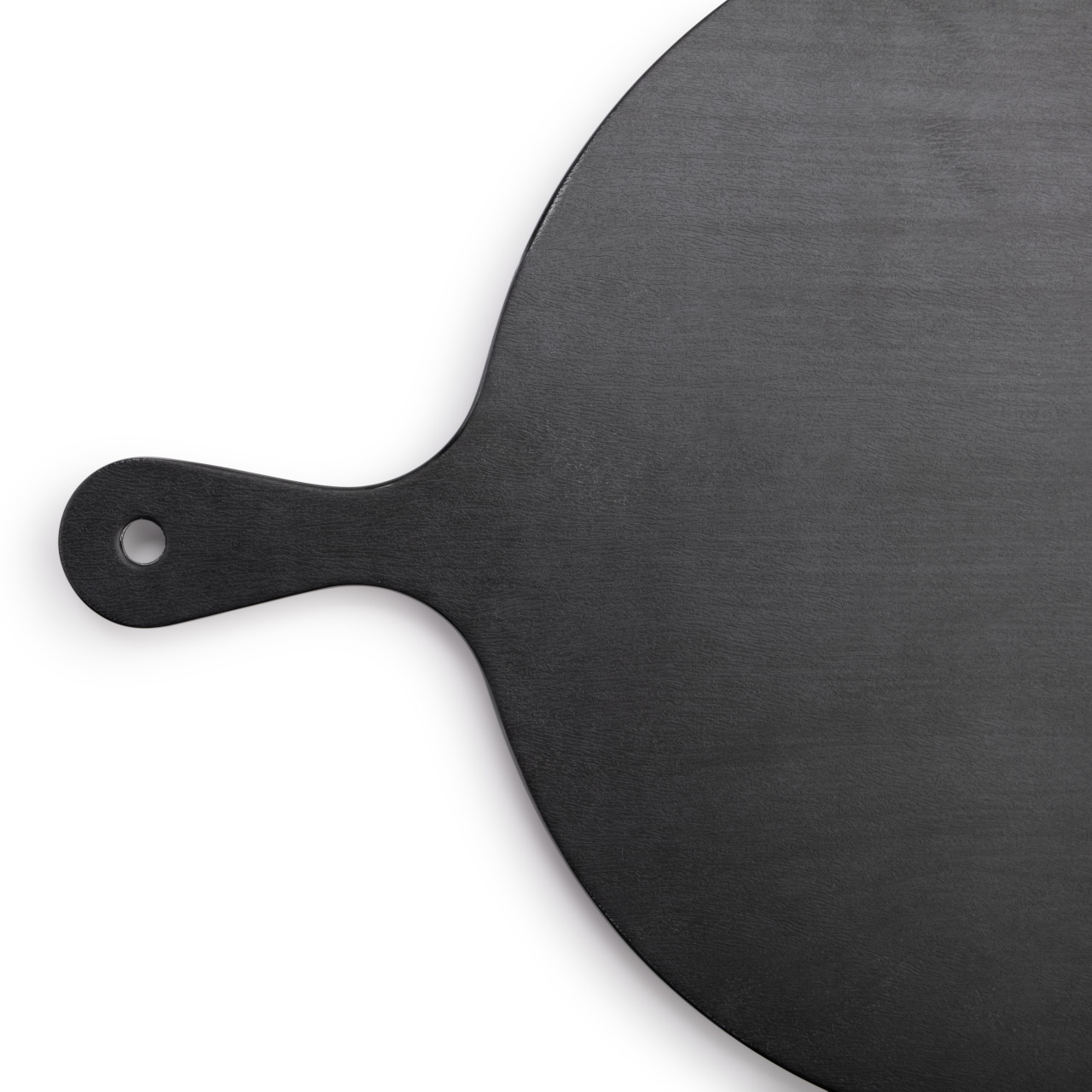 Round Melamine Black Wood Board thumbnail