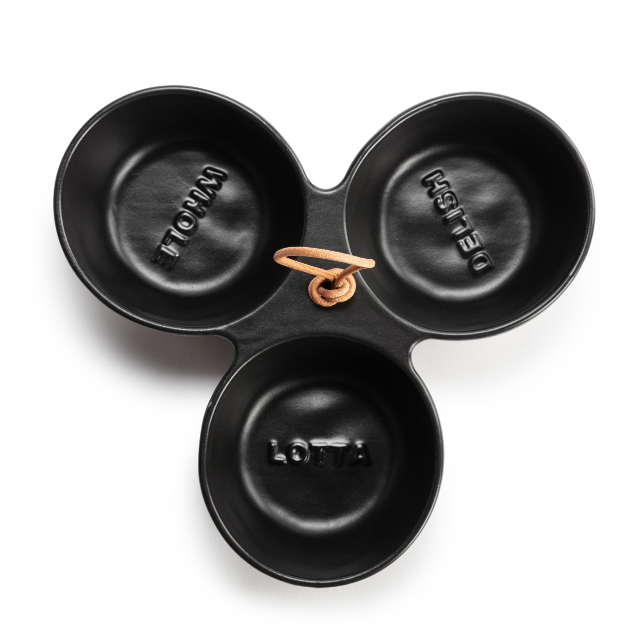 Black Lotta Delish Tri-Bowl thumbnail