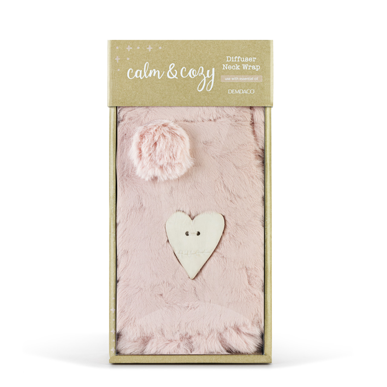 Calm & Cozy Neck Wrap - Pink thumbnail
