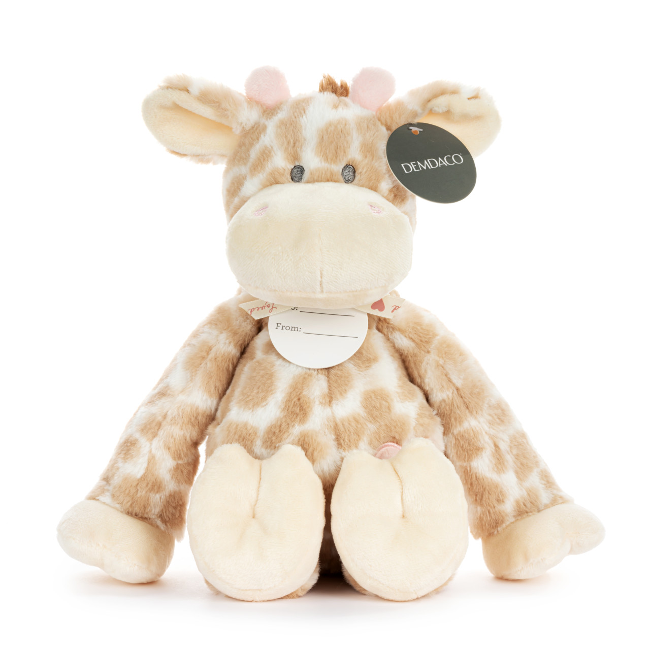 Luxurious Giraffe Plush - Pink thumbnail
