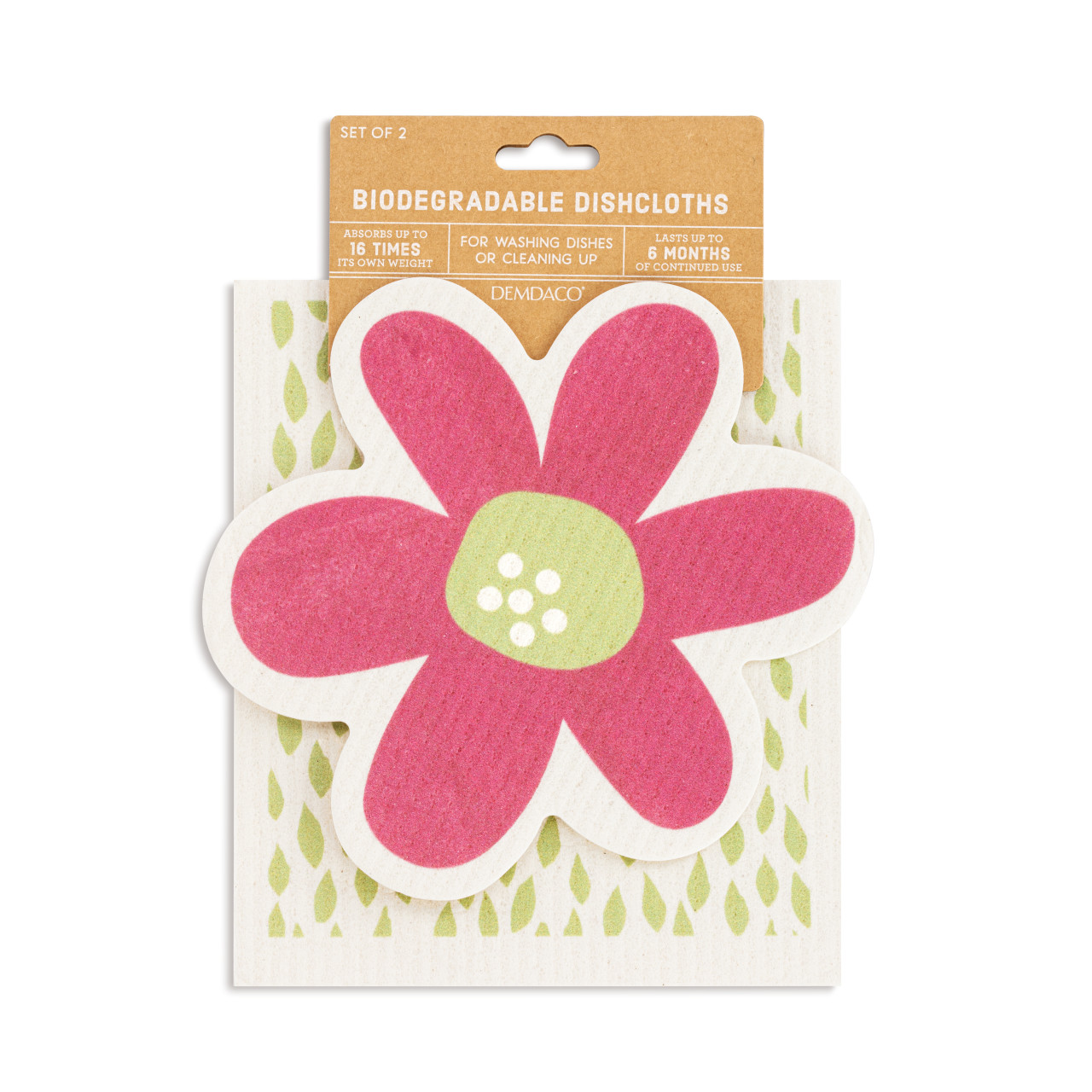 Flower BioDishCloths Fresh & Clean thumbnail