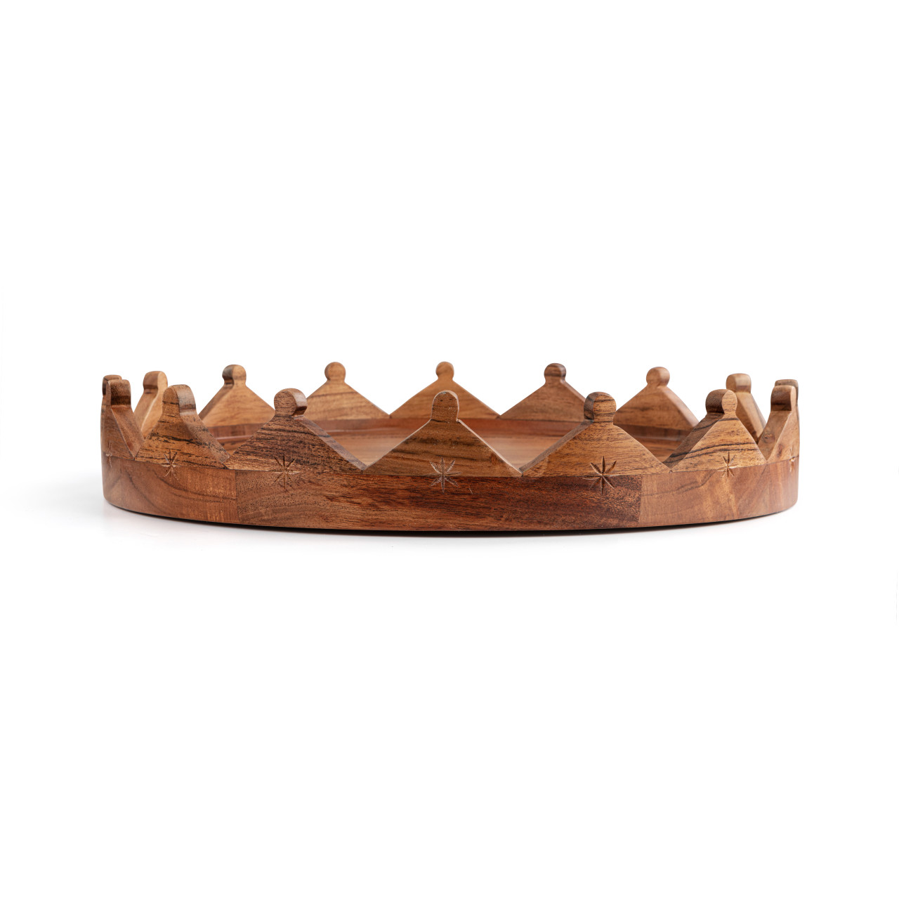 Joy to the World Engraved Round Tray thumbnail