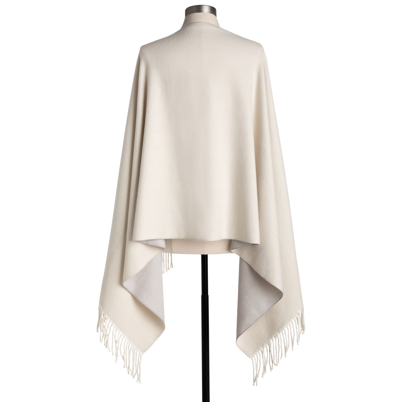 Giving Collection Cool Cream Fringed Giving Wrap thumbnail