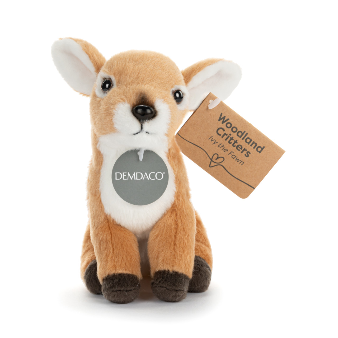 Animalcraft Deer Fawn Beanbag Stuffed Animal 2" x 5" thumbnail