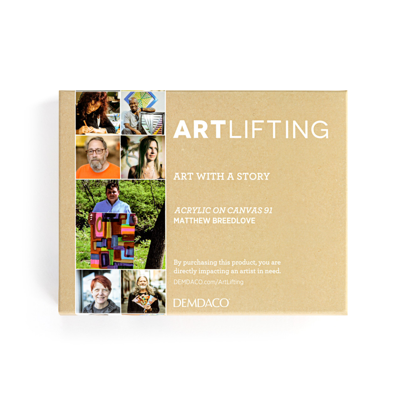 ArtLifting Mini Tray - Acrylic on Canvas 91 thumbnail